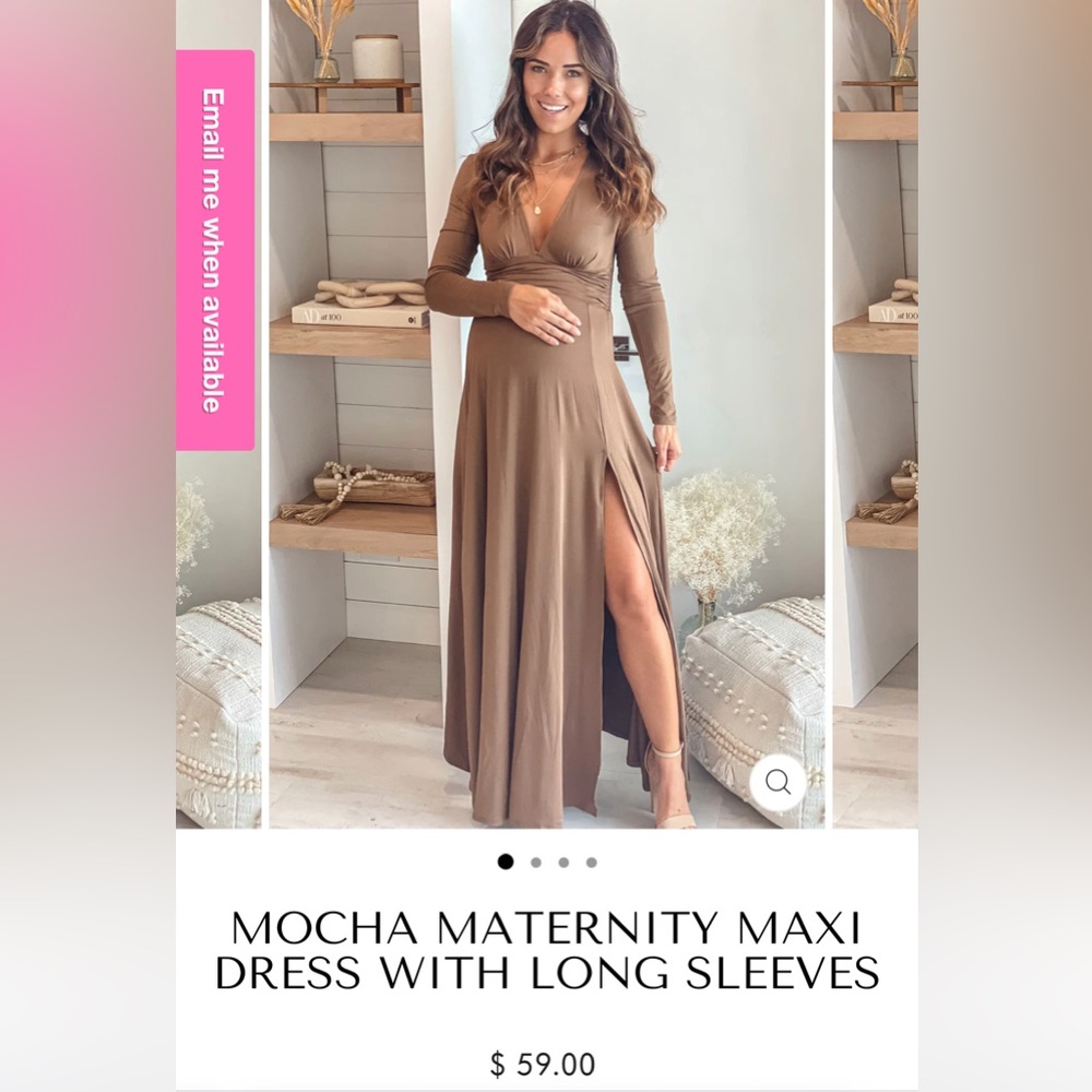 Maternity gown